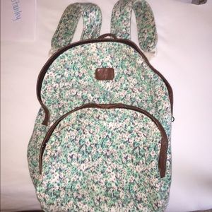 Billabong floral book bag