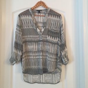 Forever 21 Aztec Print Blouse