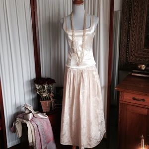 Night skirt likely pink with nice details P. COND.