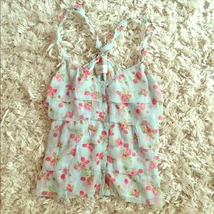 Tank top halter