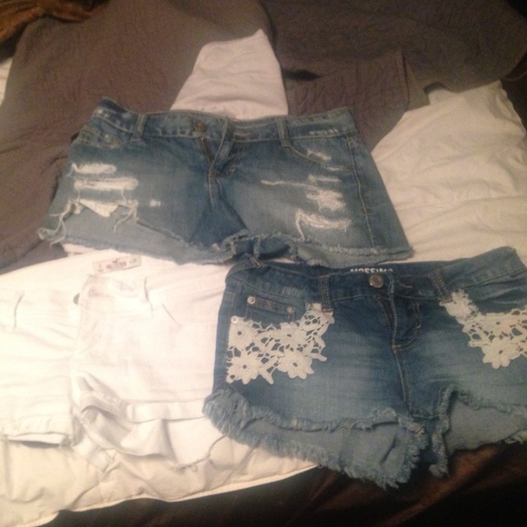 3 pairs of shorts!