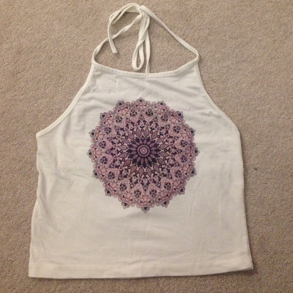Brandy Melville mandala halter