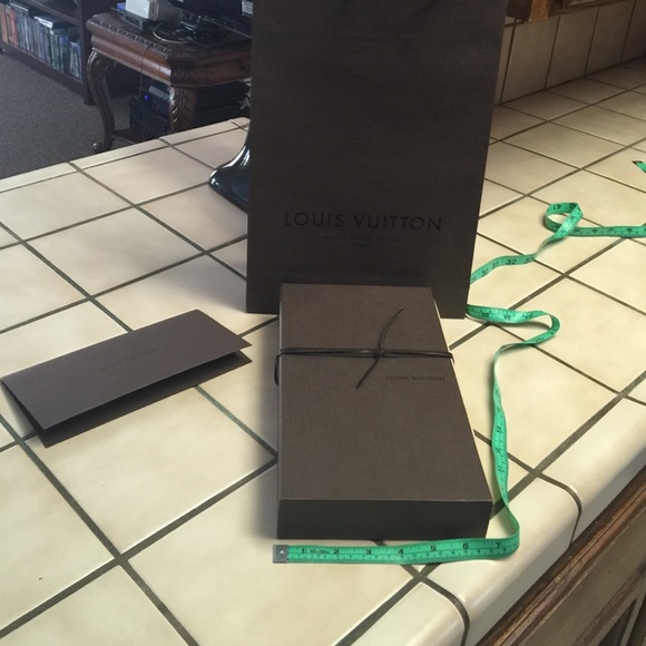 Authentic Louis Vuitton box and bag.