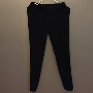 black michael kors riding legging