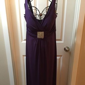 Purple - silver accent at waist, built in bra 💜