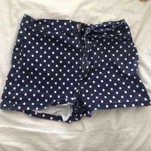 Pokadot shorts