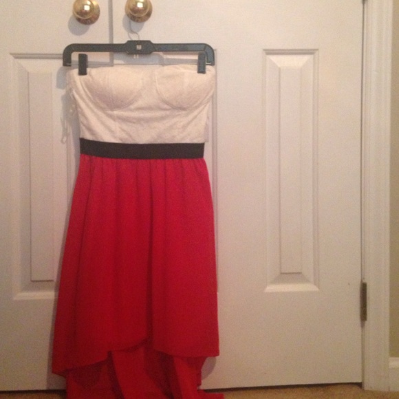 NWT strapless Charlotte Russe dress