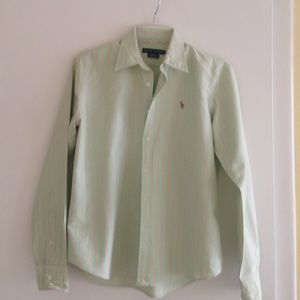 Ralph Lauren Button Down Size 8