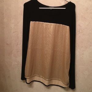 Black & Gold Trouvé long sleeve
