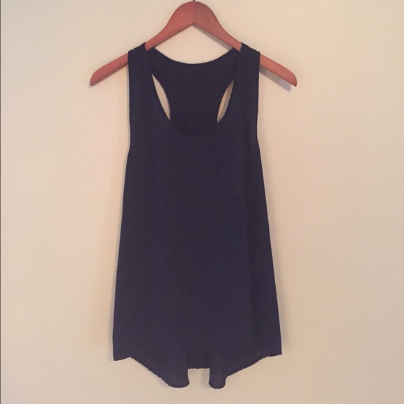 Tobi Black Racerback Tank