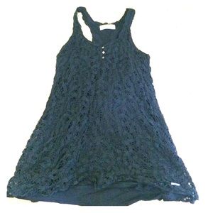 Navy Abercrombie & Fitch Tunic