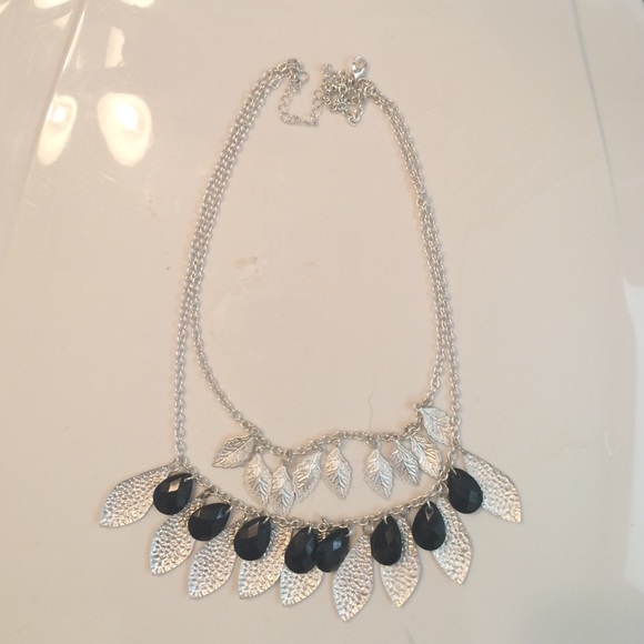 Black and Silver Necklace