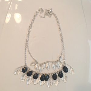 Black and Silver Necklace
