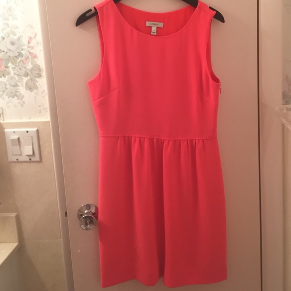 Coral JCrew Dress - Size 4