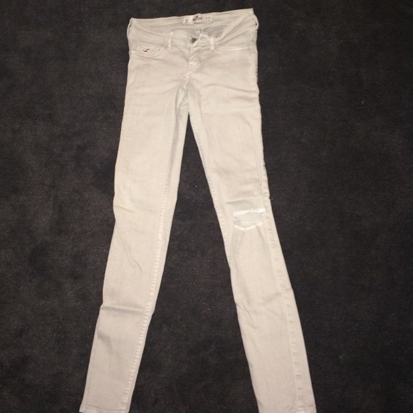 hollister grey jeans