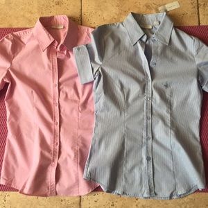 ‼️bundle‼️ Two half sleeves shirts for work 👚👕