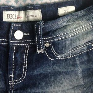 BKE buckle denim shorts