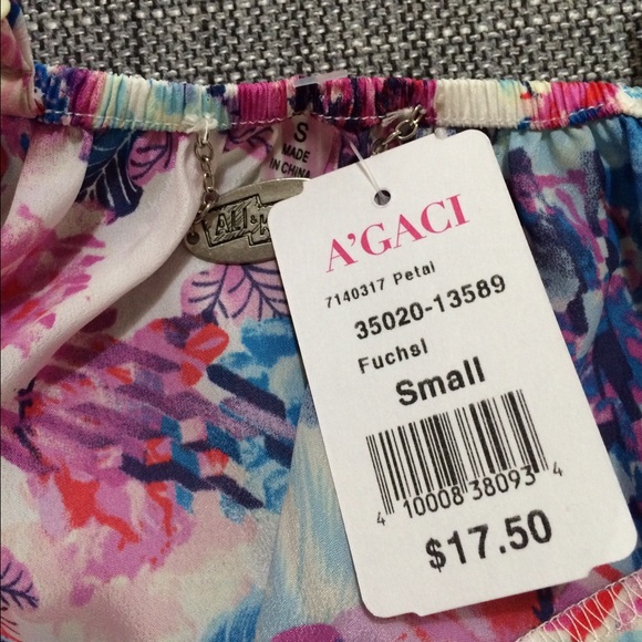 A'gaci floral tank top - Picture 6 of 7