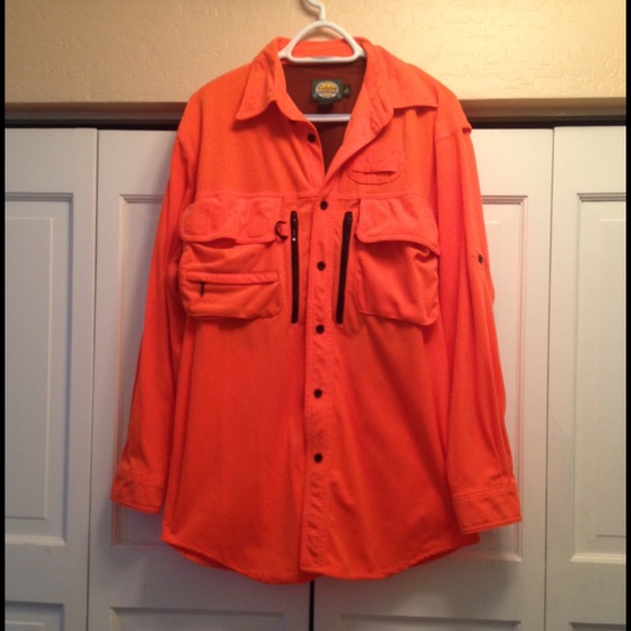 Price Drop!!⚡️Mens orange hunting shirt⚡️