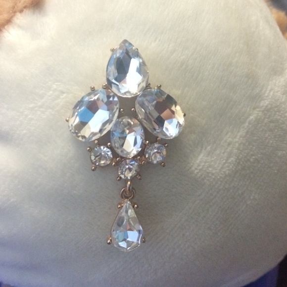 Silver party earrings
