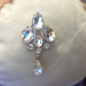 Silver party earrings