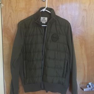 Converse zip up sweater