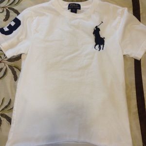 POLO Ralph Lauren White Big Pony Shirt