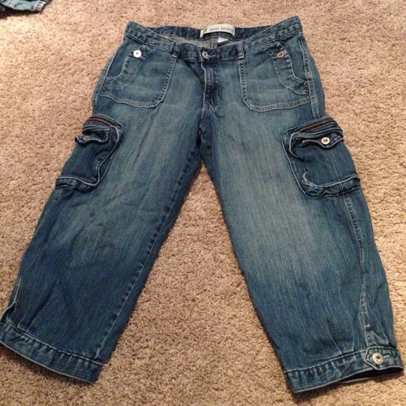 Gap denim capris