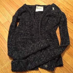Abercrombie navy sweater