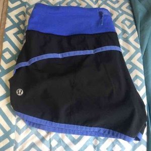 Lululemon speed shorts sz 6