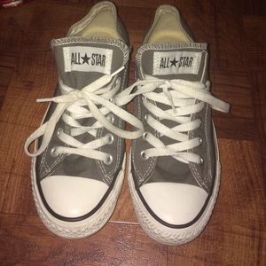 Converse Grey  Women's size 8