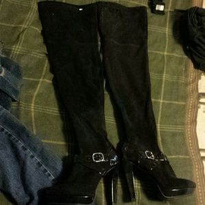 Over the knee boots