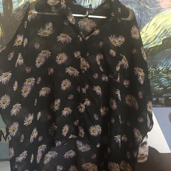 O'NEILL Sheer Flower Top