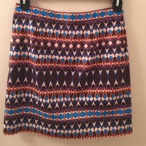 Multi-Color JCrew skirt - size 2