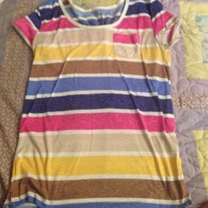 Stripped tee