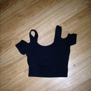 Crop Top with opening on shoulder! ❤️