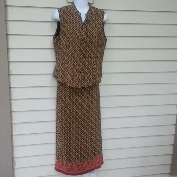 Josephine Chaus Dresses & Skirts - Josephine Chaus vest & skirt