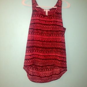 Tribal print tank top