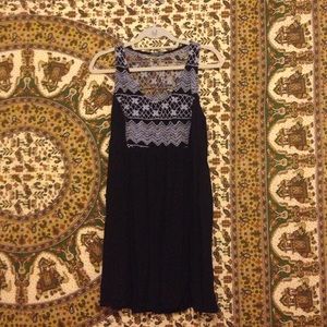 Urban outfitters black + white dress