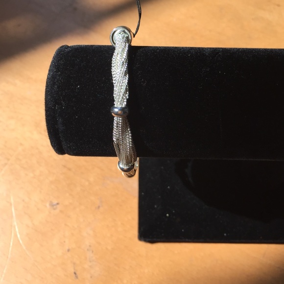 Anne Klien silver tone bracelet