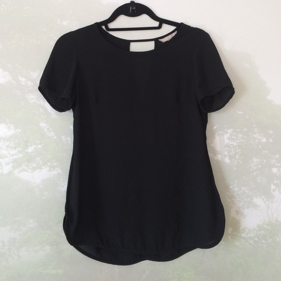 Adorable Black Top with unique details