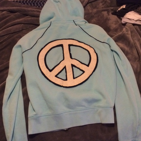 VS Pink Zip-Up Hoodie - Picture 2 of 3