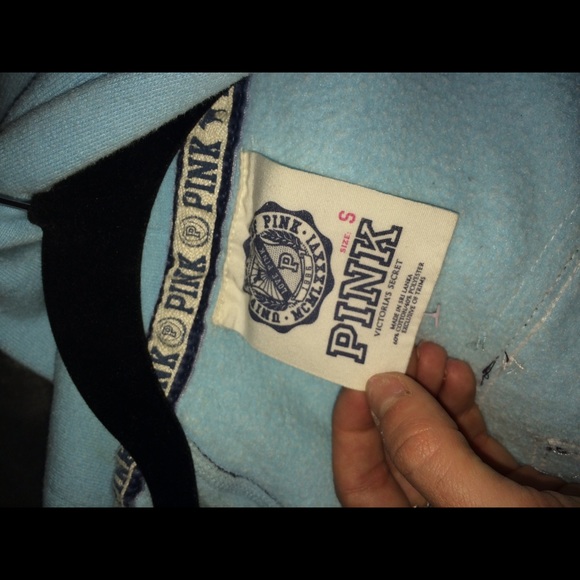 VS Pink Zip-Up Hoodie - Picture 3 of 3