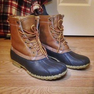 L.L. Bean Boots, 8" Shearling-Lined