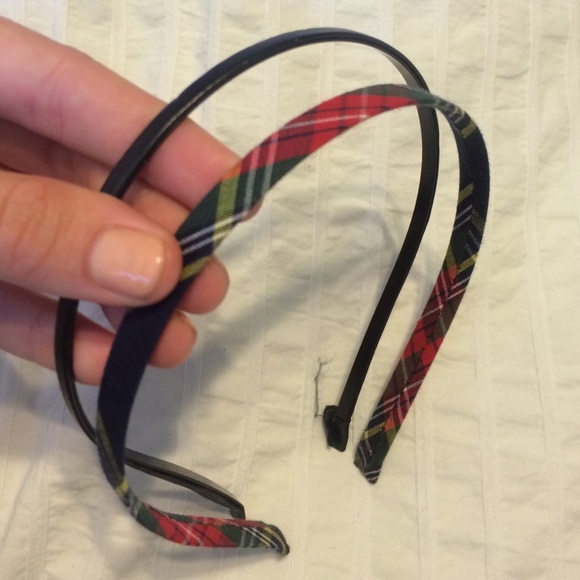 Set of two preppy headbands