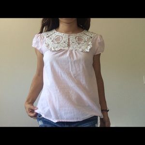 Light Pink Summer Blouse