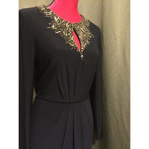 JS boutique Navy Evening gown . Very elegant!!!