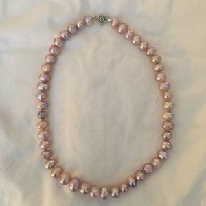 Freshwater Lilac Cultured Pearl Necklace