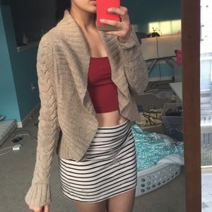 🚫SOLD/BUNDLED🚫Tan cardigan
