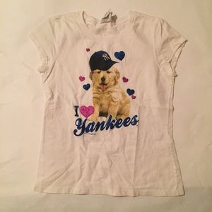 Girls Yankee tee